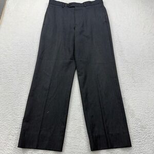 Brooks Brothers 346 Men's Charcoal Wool Dress Pants Suit Trousers 33x30